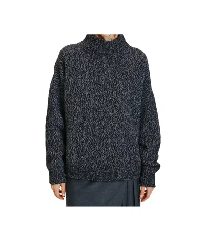 Momoní Long Sleeve Sweater In Black