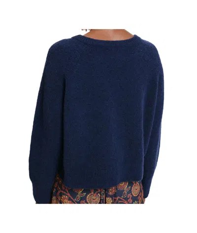 Momoní Long-sleeved Sweater In Black