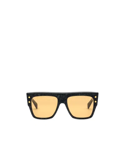 Balmain Full Frame Sunglasses In Black