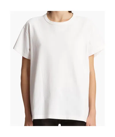 Khaite The Emmylou Cotton T-shirt In White