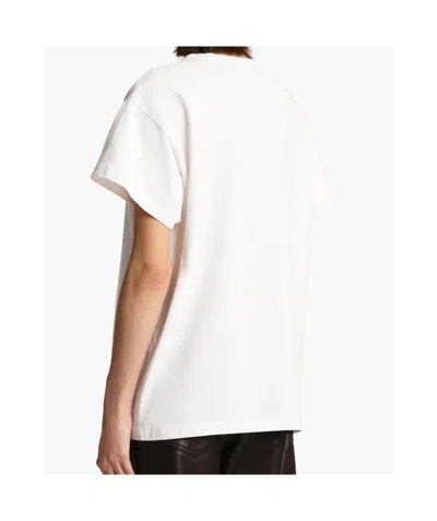 Khaite The Emmylou Cotton T-shirt In White