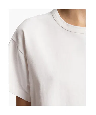 Khaite The Emmylou Cotton T-shirt In White