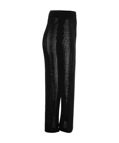 Mc2 Saint Barth Darline Skirt In Black Cotton