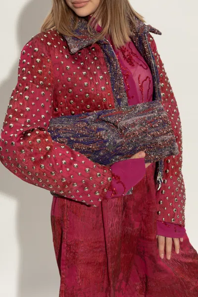 Dries Van Noten Pattern Handbag In Multi-color