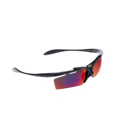 Balenciaga Shield-frame Sunglasses In Black