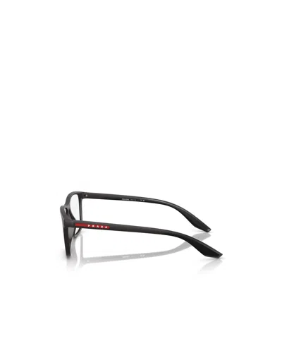 Prada Eyewear Rectangular Frame Glasses In Black