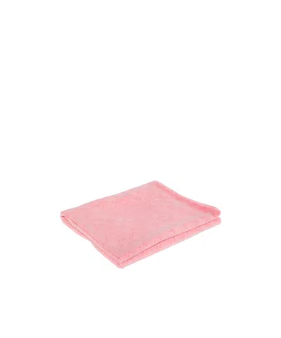 Gucci Rectangular Beach Towel In Light Pink