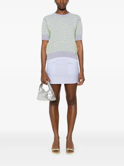 Essentiel Antwerp Hopes Jacquard Pullover Combo2 Nimbus Cloud In Grey