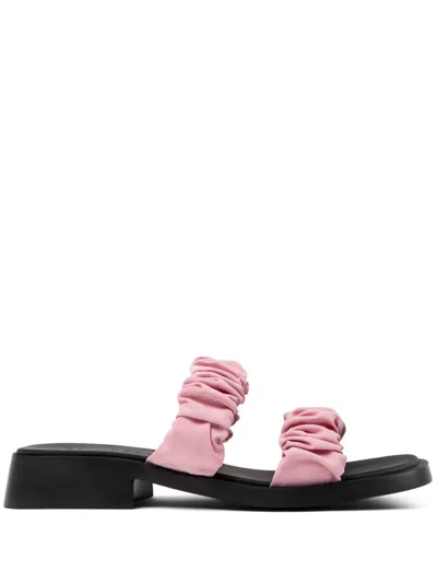 Camper Dana Slide Sandal In Pink