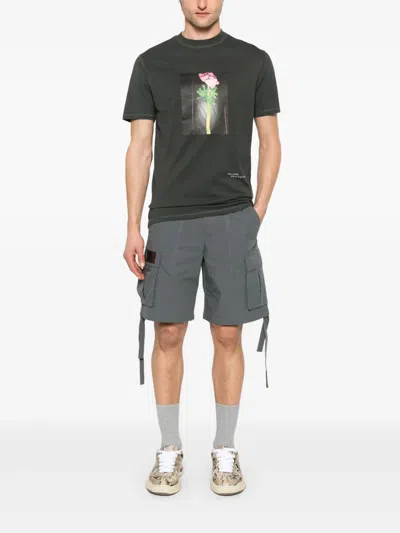 Carrer Printed T-shirt In Grey