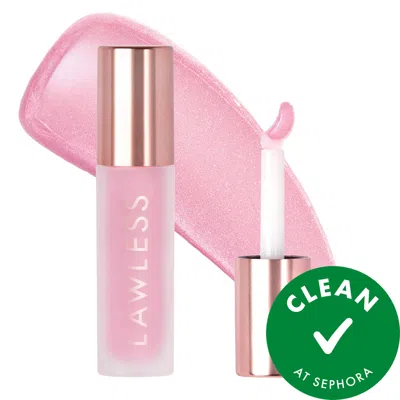 Lawless Forget The Filler Lip Plumper Line Smoothing Gloss Strawberry Shortcake .11 Oz/3.3 ml In Strawberry Shortcake