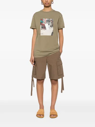 防撕裂方格布工装短裤