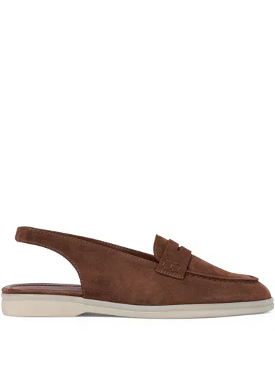 Scarosso Leila Loafers In Brown
