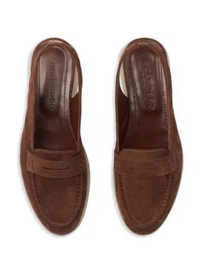 Scarosso Leila Loafers In Brown