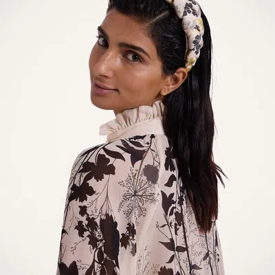 La Doublej Rapunzel Headband In Cupid White