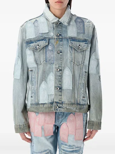 Who Decides War Patch-detailing Jacket In Blue