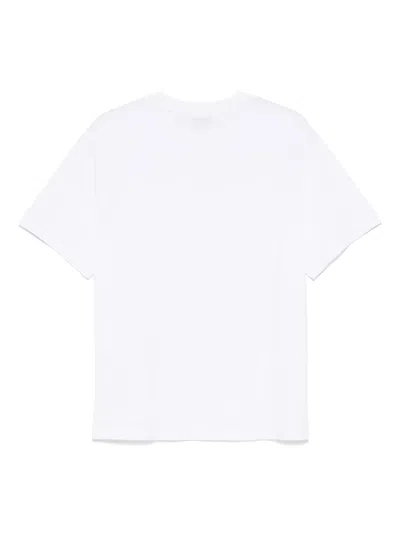 Frame Cotton T-shirt In White