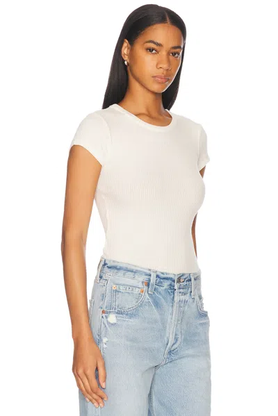 Citizen Of Humanity Citizens Of Humanity Nello Rib T-shirt In Brown