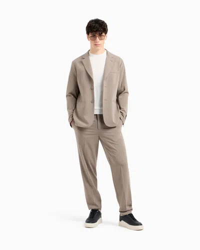 Armani Exchange Formal Jackets In Beige