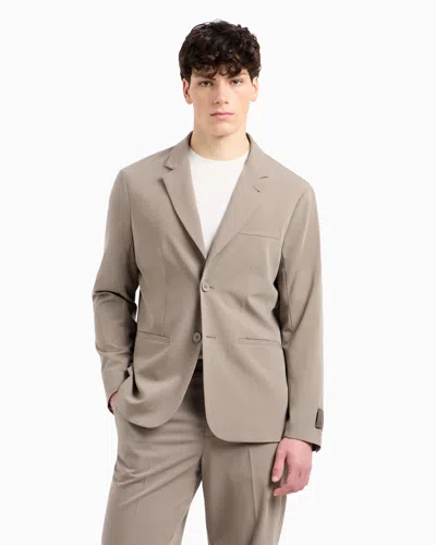 Armani Exchange Formal Jackets In Beige