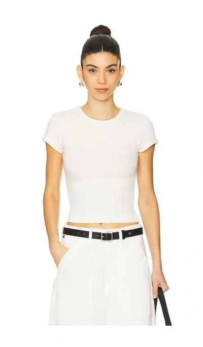 Citizen Of Humanity Citizens Of Humanity Nello Rib T-shirt In Brown