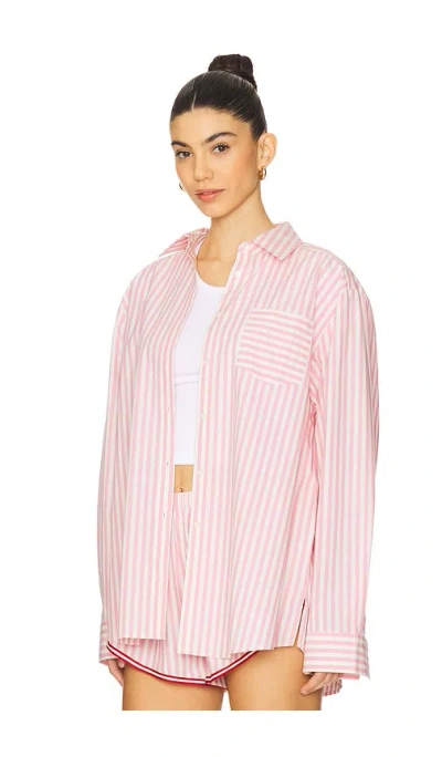 Solid & Striped The Avril Button Down In Rose