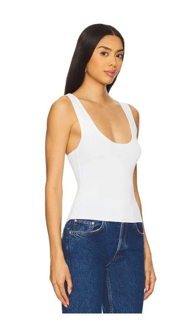 Weworewhat Deep V Top In White