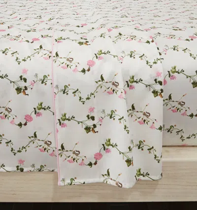 Hill House Home Top Sheet In Pink Pond Floral