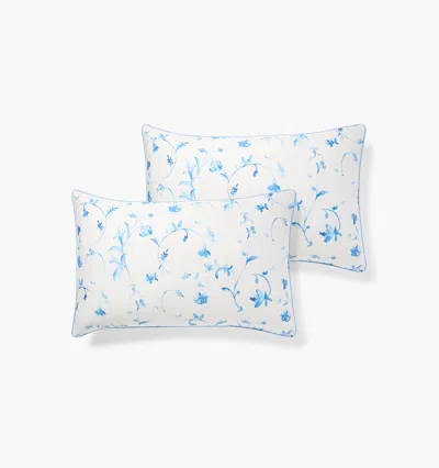 Hill House Home Pillowcase Set In Blue Botanical