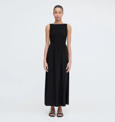 Hill House Home The Cosima Nap Dress In Black Jersey