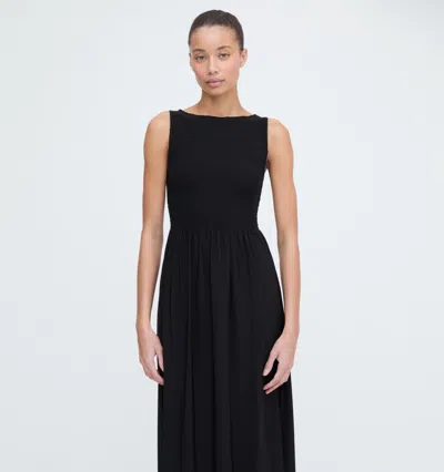 Hill House Home The Cosima Nap Dress In Black Jersey