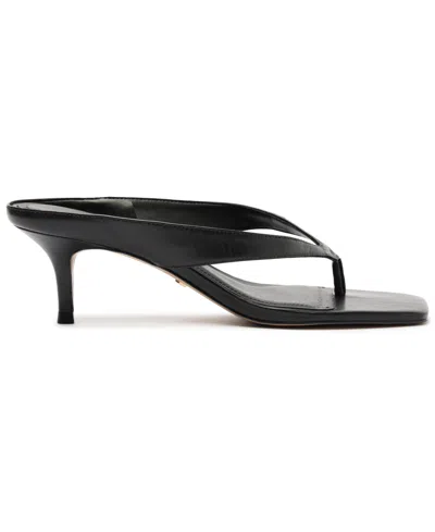 Arezzo Women's Gia Square Toe Dress Sandals In Black