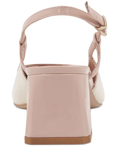 Bruno Magli Women's Tasa Slingback Pumps In Tan Patent