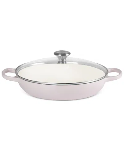 Le Creuset Enameled Cast Iron Signature Round 2.25-qt. Braiser With Glass Lid In Shallot