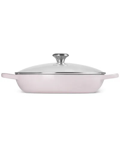 Le Creuset Enameled Cast Iron Signature Round 2.25-qt. Braiser With Glass Lid In Shallot