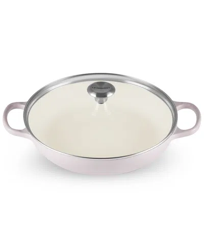 Le Creuset Enameled Cast Iron Signature Round 2.25-qt. Braiser With Glass Lid In Shallot