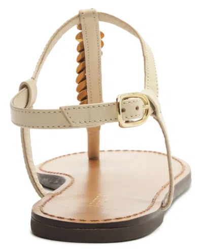 Arezzo Women's Bristol Round Toe Flat Sandals In Panacota