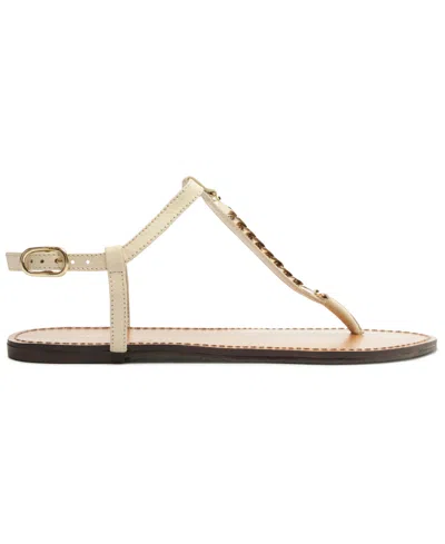 Arezzo Women's Bristol Round Toe Flat Sandals In Panacota