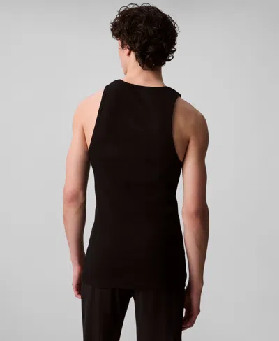 Calvin Klein Cotton Classic Tank 3-pack In Black