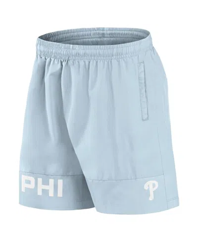 Fanatics Men's Light Blue Toronto Blue Jays Elements Swim Shorts In Light Blue