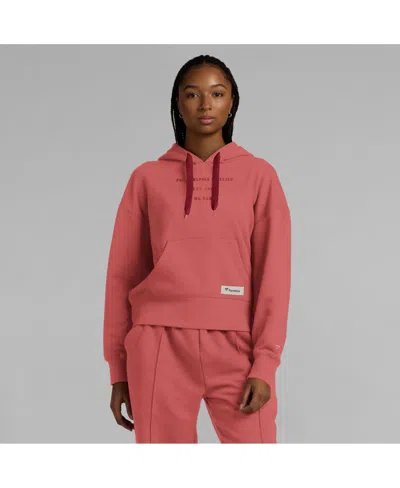 Fanatics Women's Red Chicago Blackhawks Elements Future Ground Subtle Tonal Pullover Hoodie In Red