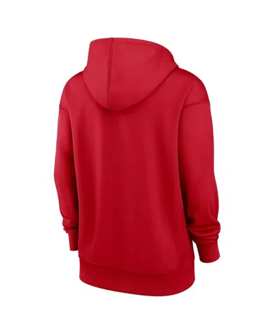 Nike Women's St. Louis Cardinals Authentic Collection City Connect  Therma Mlb Pullover Hoodie In Cardinals