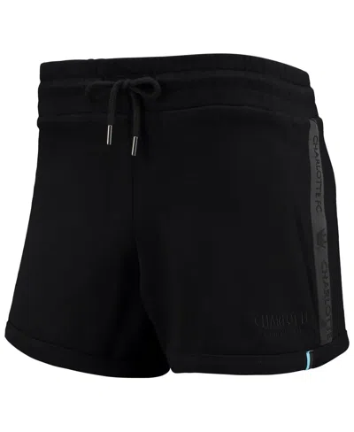 The Wild Collective Women's Black Charlotte Fc Chill Shorts In Black