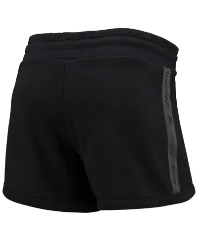 The Wild Collective Women's Black Charlotte Fc Chill Shorts In Black