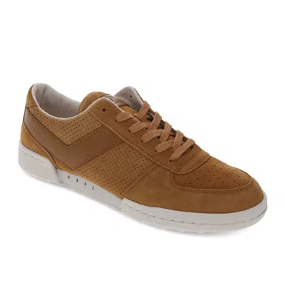 Pony Mens Linebacker Lux Genuine Leather And Suede Premium Lace Up Athletic Sneaker Shoe In Multi