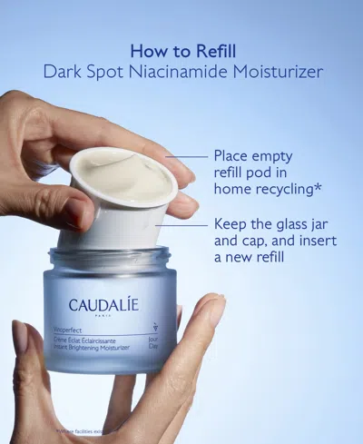 Caudalíe Vinoperfect Brightening Refillable Moisturiser With Niacinamide 50ml In No Color