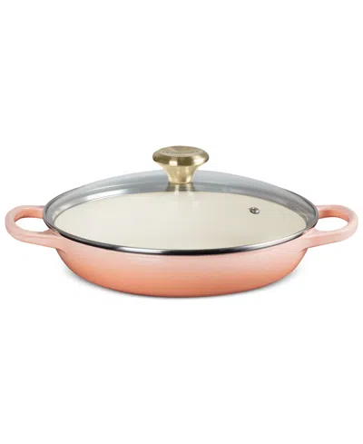 Le Creuset Enameled Cast Iron Signature Round 2.25-qt. Braiser With Glass Lid In Peche