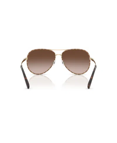 Tory Burch Woman Sunglass Ty6114 In Brown