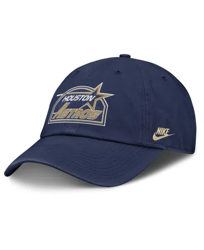Nike Women's Navy Houston Astros Club Adjustable Hat In Navy