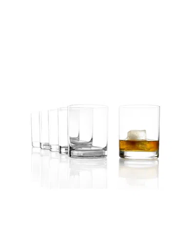 Stolzle Lausitz New York Bar Whiskey D.o.f, Set Of 6 In Crystal